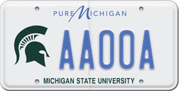 license plate